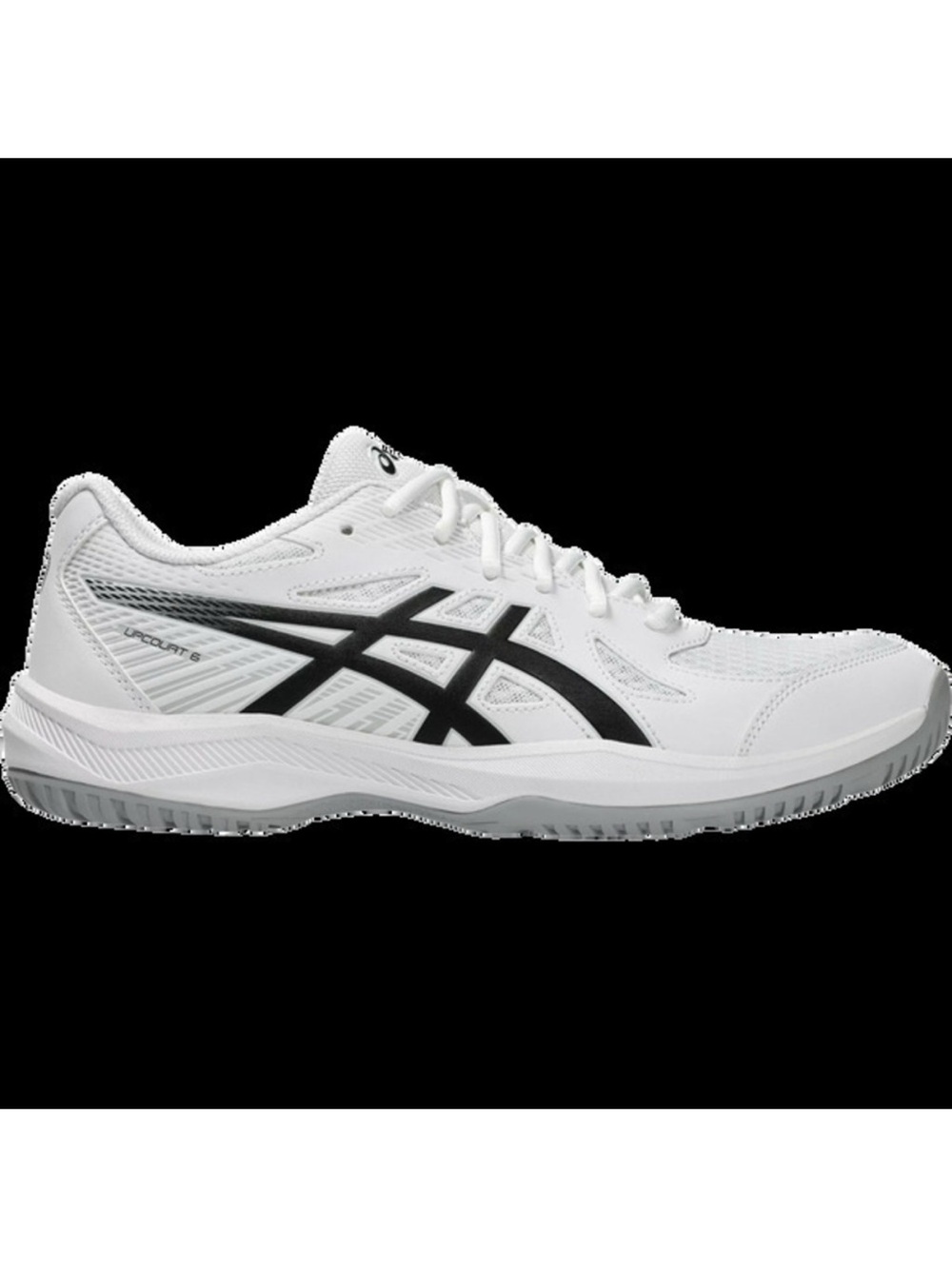 NWT⛱️ASICS - White Black Upcourt 6 Volleyball Shoe - 6.5